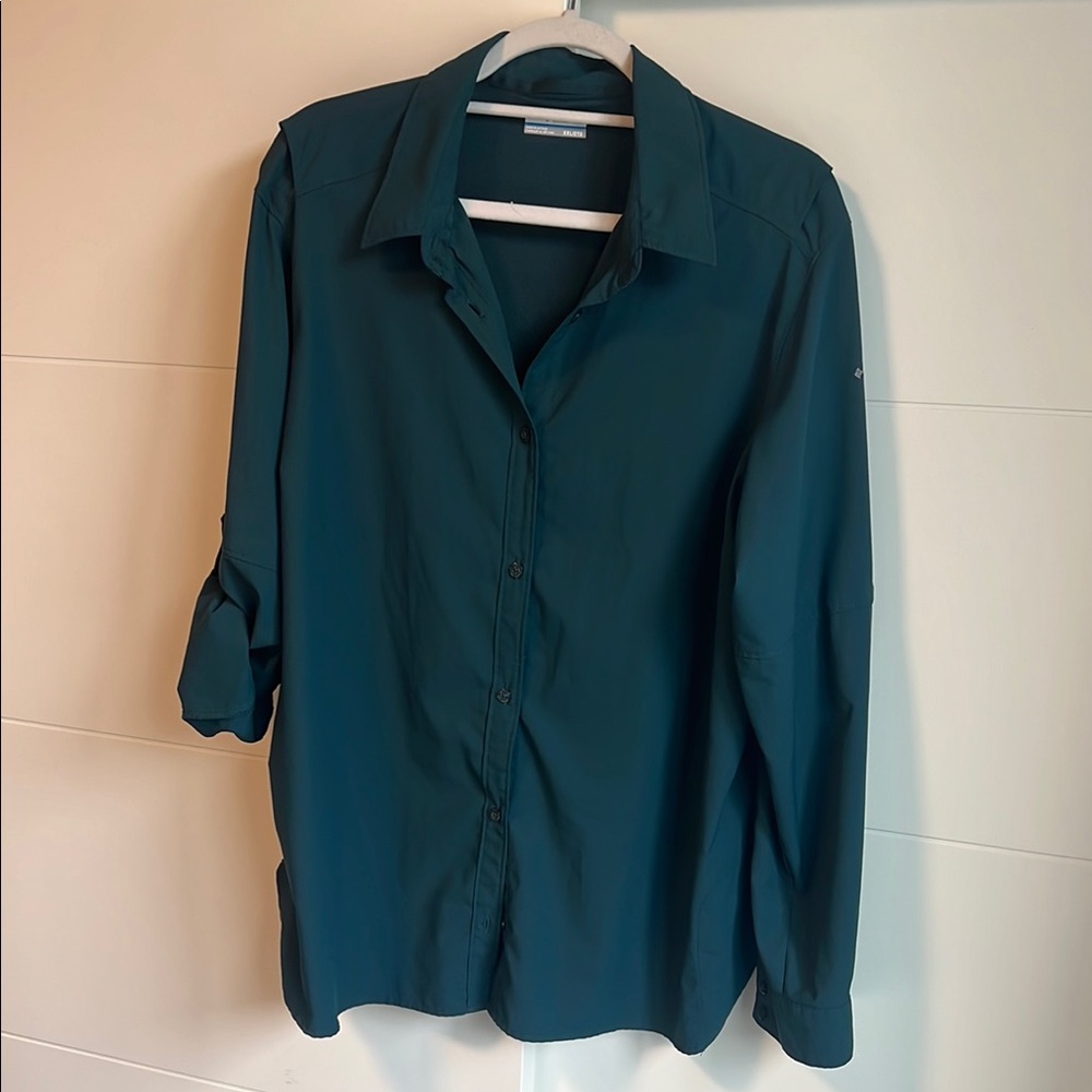 Forrest Green XXL Columbia Button Down